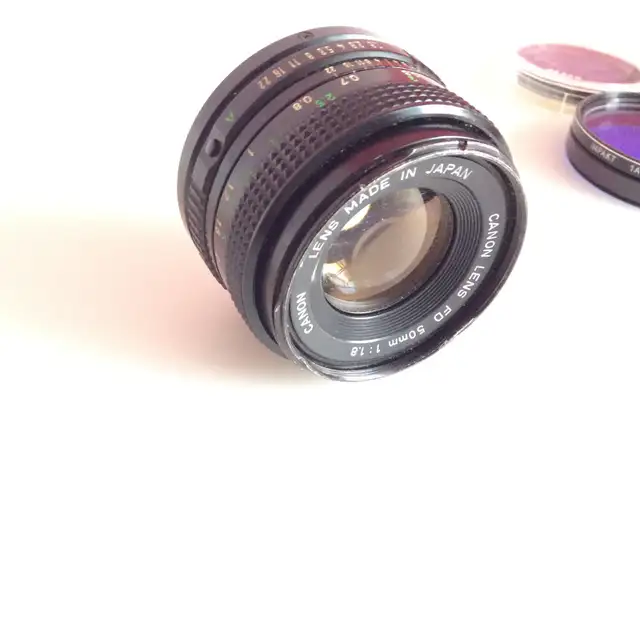 Canon FD 50mm F1.8 Lens in Cameras & Camcorders in Mississauga / Peel Region - Image 6
