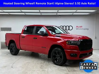 This Ram 1500 boasts a Twin Turbo Regular Unleaded I-6 3.0 L/183 engine powering this Automatic tran...