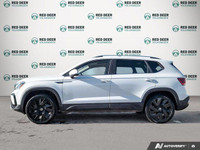 The 2024 Volkswagen Taos Highline, finished in a pristine white, comes equipped with an all-wheel-dr... (image 3)