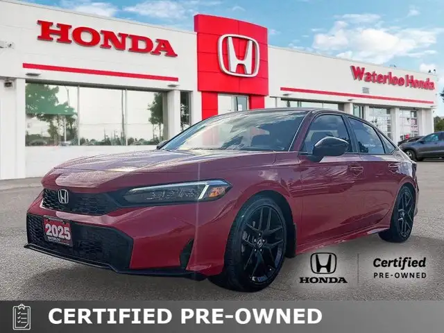 2025 Honda Civic Sedan Sport | ONE OWNER | ACCIDENT FREE