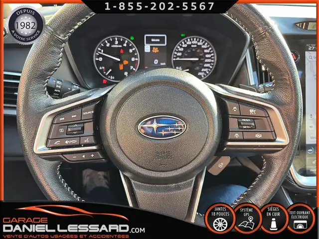 Subaru Outback XT LIMITED AWD CUIR TOIT GPS MAG 18" EYESIGHT 202 in Cars & Trucks in St-Georges-de-Beauce - Image 28