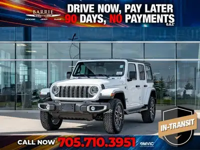 Welcome to Barrie Dodge Chrysler Jeep. The 2025 Jeep Wrangler Sahara is a versatile and powerful veh...