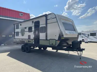 Forest River No Boundaries 20 Series travel trailer NB20.2 Beast Mode highlights: Front Private Bedr...