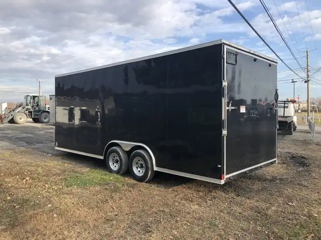 *EN INVENTAIRE* HYPER-HD 8.5X20 VNOSE 7.3 DE HAUT 2 X 5200LIVRES in Cargo & Utility Trailers in City of Montréal - Image 14