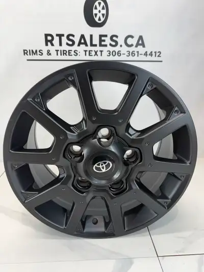 set of four NEW 18 inch Replica rims -- Fits Toyota Tundra Sequoia Lexus AND OTHERS -- size: 18x8 --...