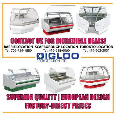 Fish Display Case, Meat Case, Deli Case, Commercial Refrigerator, View more