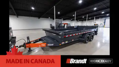 Brandt Work Ready™ Utility Trailers are built tough and engineered to last. Our high-strength tubula...