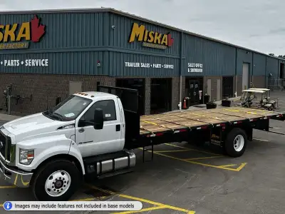Miska 20' Flatdeck Truck Body - Installed on your cab and chassis, Painted Steel starting at just $1...