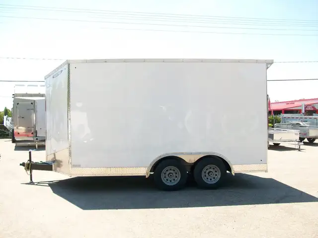 2025 Weberlane cargo 8'.6'' x 14' v-nose 2 essieux 5200lb. CONTR in Cargo & Utility Trailers in Laval / North Shore - Image 9