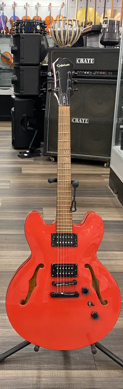 Epiphone DOT Studio TM Orange Hollow Body Electric Guitar, View more