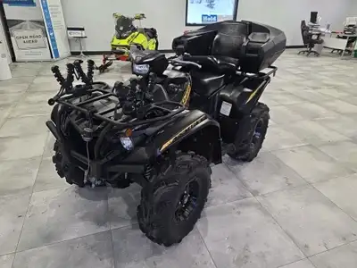 CHECK OUT THIS YAMAHA KODIAK SPECIAL EDITION 700 WITH 2 UP SEAT AND GUN RACKS AND ONLY 1881 KMS, REA...