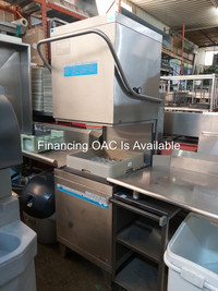 HUSSCO USED High and Low Temp Restaurant Glass & Dishwashers
