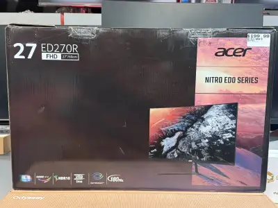 Acer Nitro Curved 27" Gaming Monitor - BRAND NEW, View more