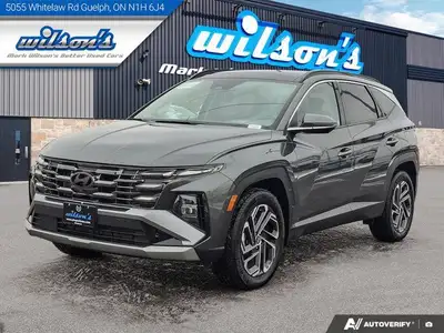 Look at this certified 2025 Hyundai Tucson Hybrid Ultimate AWD | Leather | Sunroof | Nav | 360 Camer...