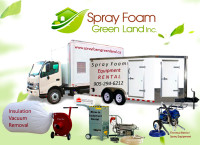 Rent & Service: Spray Foam & Attic Blow-In Insulation Equipment