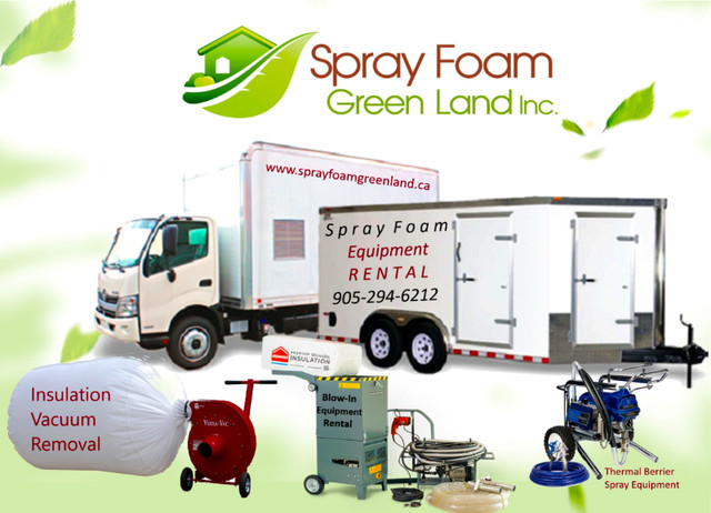 Rent & Service: Spray Foam & Attic Blow-In Insulation Equipment in Other in Mississauga / Peel Region - Image 2
