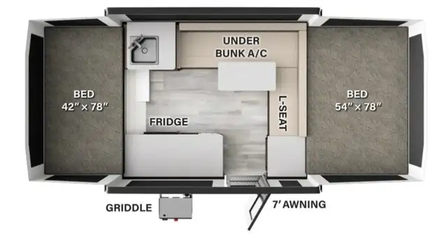 2025 Forest River Rockwood Freedom Series 1640FT in Travel Trailers & Campers in Winnipeg - Image 3