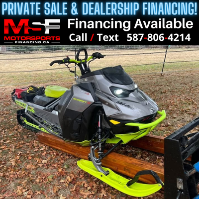 Welcome to Motorsports Financing - Kelowna! 2023 Skidoo Summit Engine: 0