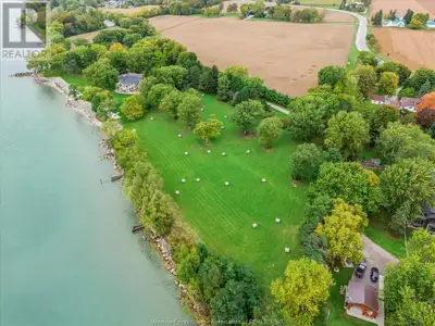Incredible once in a lifetime opportunity to own a spectacular 5 acre waterfront property on Erie. N...