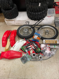 Honda cr80 cr85 parts  wheels  plastics