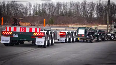 90+Ton Loadstar Heavy Hauling Specialized Lowboy, View more