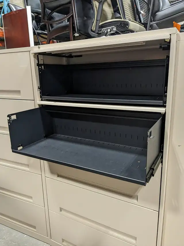 Steelcase 5 Drawer & Teknion 3 Drawer Filing Cabinet-Call us!62864744916481121