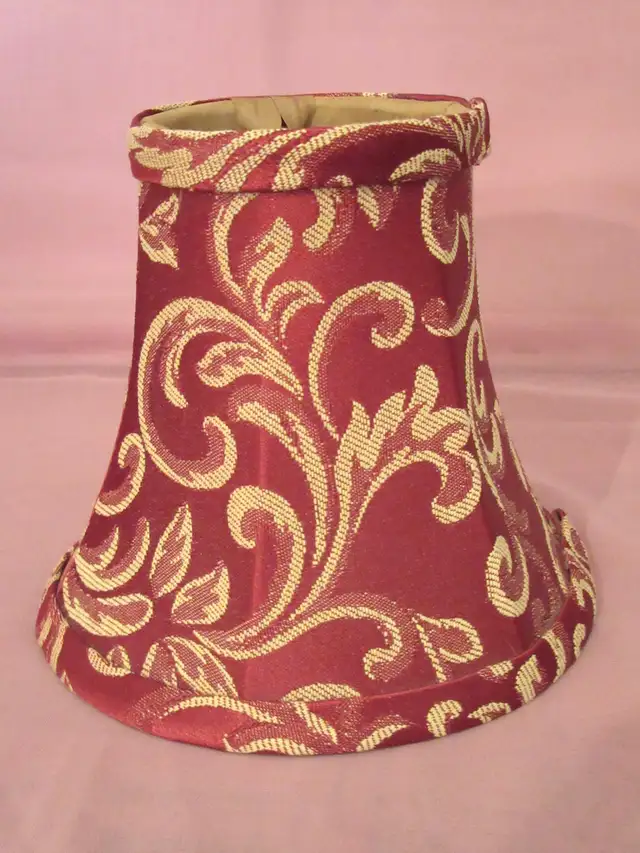 Bombay Co Vintage Clip-On Chandelier Fabric Shade - Set Of 3 in Indoor Lighting & Fans in City of Montréal - Image 5