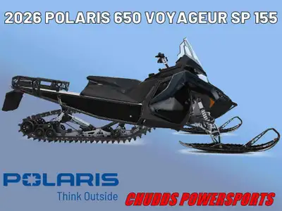 2026 Polaris 650 VOYAGEUR SP 155 ALL-IN PRICE JUST ADD THE TAXES! THE POLARIS APRIL SNOW PROMOTION I...