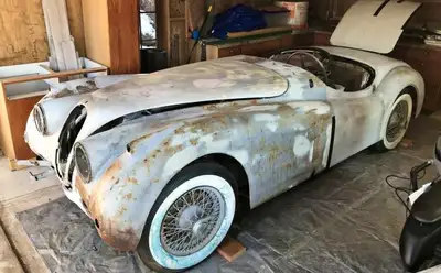 i want buy a older jaguar etype xke or xk120 140 150 or dtype ctype ss any condition finder fee can...