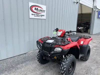 2026 Honda® Foreman 520 - Five-speed with automatic clutch - Swingarm with single adjustable hydraul...