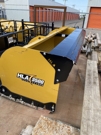 Snow pusher for Skid steer