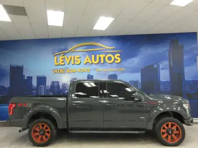 FORD F-150 2017 LARIAT ECOBOOST 4X4 SUPERCREW BOITE 5 1/2 TOUT ÉQUIPÉ / INTÉRIEUR EN CUIR NOIR CHAUF...