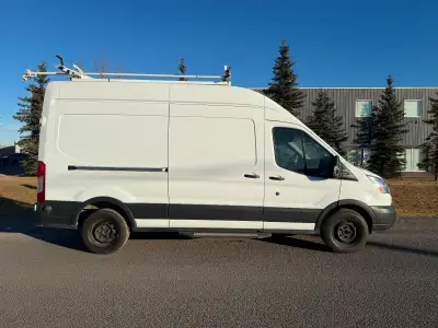 2018 Ford Transit T350 High Roof/Roof Rack/Shelving CHECK OUT THIS WORK READY FORD TRANSIT T350!! ST...