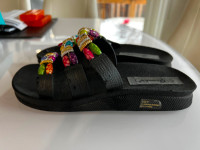 2 pairs of new Grandco beaded sandals that were bought in USA. I