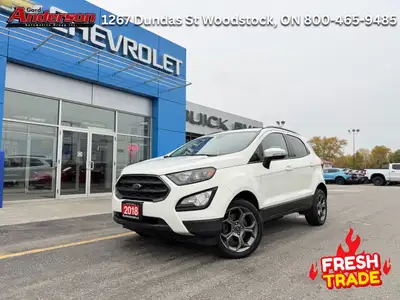 Bluetooth, Rear View Camera, Aluminum Wheels, SiriusXM, Air Conditioning! This 2018 Ford EcoSport is...