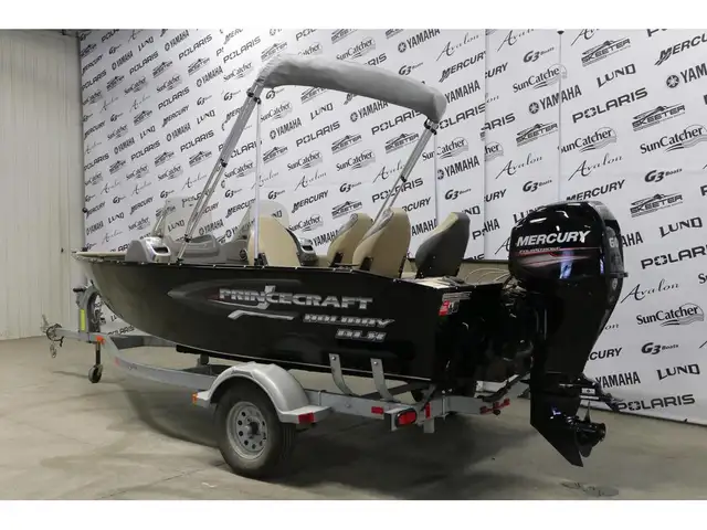 2016 Princecraft HOLIDAY DLX 162 SC + MERCURY 60HP & REMORQUE in Powerboats & Motorboats in Laurentides - Image 5