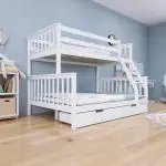 NEW SOLID WOOD TWIN FULL BUNK BED & STORAGE DRAWERS 45941W in Other in Regina - Image 4