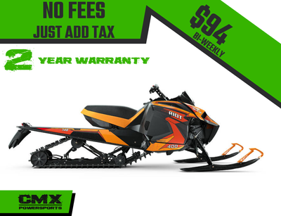 CMX Power Sports *Cash price is no fees, just add tax ** Comes with 2 Year Limited Factory Warranty!...