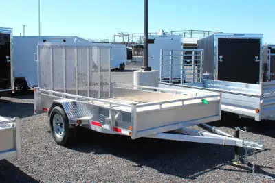 2026 Triumph 6x10 Single Axle Aluminum Utility Trailer with Ramp Gate Financing Available From $49.5...