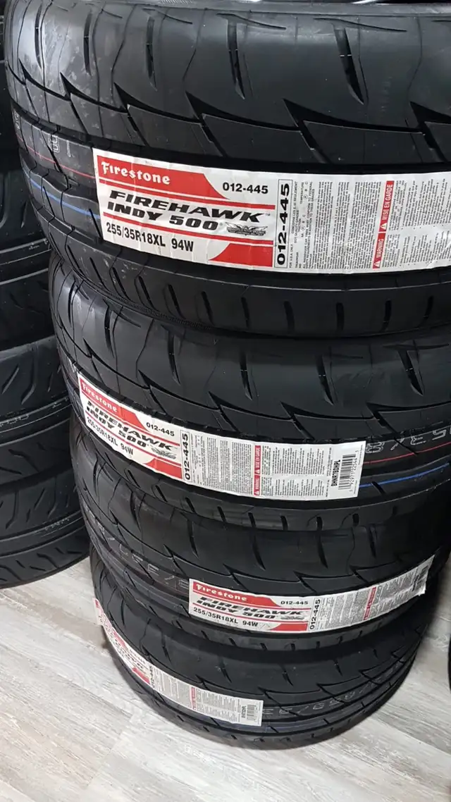 4163356214 FIRESTONE FIREHAWK INDY 500 Special! in Tires & Rims in Markham / York Region - Image 2