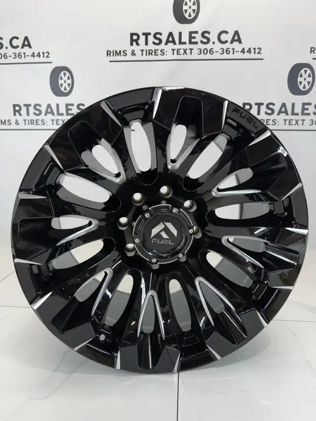 20x10 Fuel Quake Rims 8x180 in Tires & Rims in Saskatoon - Image 4