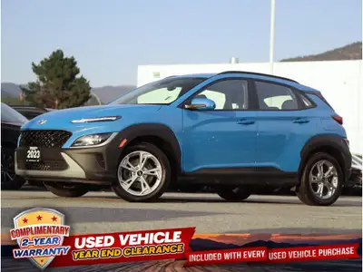 2023 HYUNDAI KONA PREFERRED - NO ACCIDENTS - ONE OWNER - BC VEHICLE - BACKUP CAMERA - HEATED FRONT S...