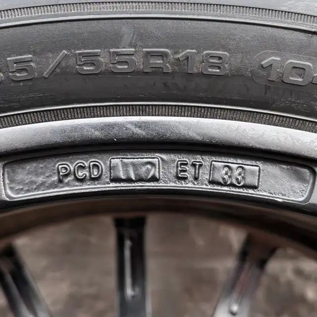 (99%) 4x 235/55R18 Goodyear Winters w/ MB GLA 45 & GLB 35 Rims in Tires & Rims in City of Toronto - Image 11
