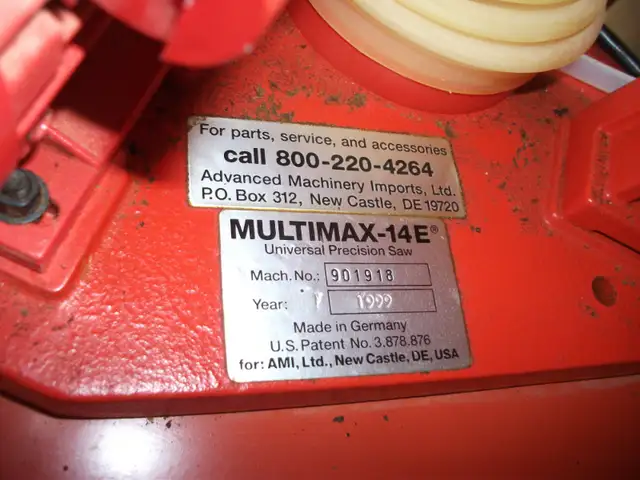Hegner Multimax 14E Scroll Saw in Power Tools in Belleville - Image 3
