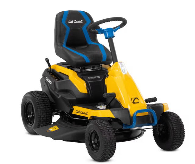 Cub Cadet 30" Electric Riding Lawn Mower – Zero Emissions CC30E in Lawnmowers & Leaf Blowers in Regina - Image 2