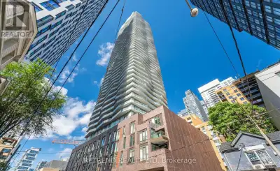 A stunning high-rise residence in the heart of Downtown Toronto, steps to TMU, Eaton Centre, transit...