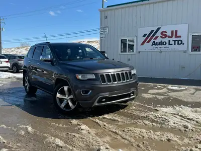 One Owner Heated & Cooling Seats Remote Starter 2014 Jeep Grand Cherokee Overland 4WD 288,040 KMs 3....