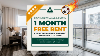 Building Features Get 1 Month Free + 12 Months Parking & Free Utilities!* OPEN HOUSE: Saturday, June...
