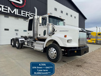LOW KMS!!! 2012 Western Star 4900SA Tandem Truck Dash readings KMS: 187,281 HRS: 7,213 ECM Readings... (image 1)