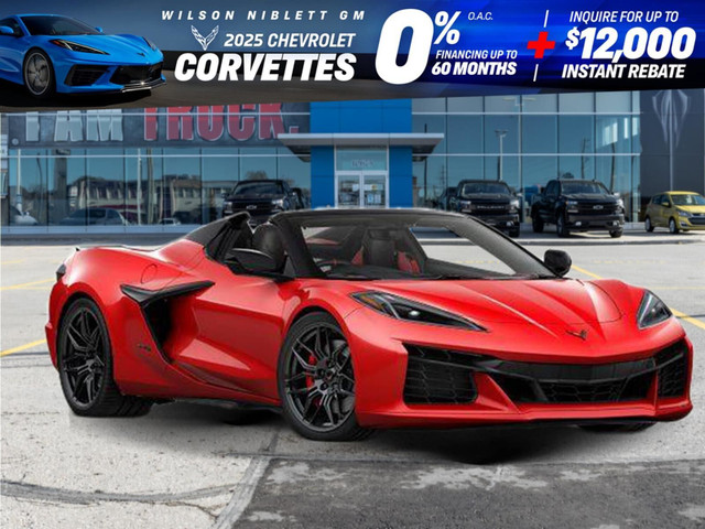 2025 Chevrolet Corvette Z06 2LZ - Two-Toned GT2 Seats | Magnetic in Cars & Trucks in Markham / York Region